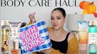 BATH & BODY WORKS FALL BODY CARE HAUL 2021 PT 2 | SMELL YUMMY THIS FALL SEASON!