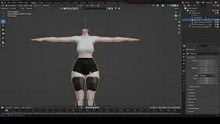 VERY basic How to Add Prosthetic leg to avatar Vrchat- How to Weight Transfer