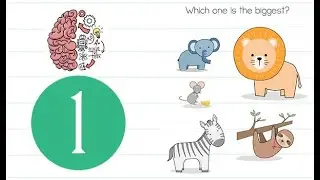 Brain Test Level 1 Which one is the biggest Answer
