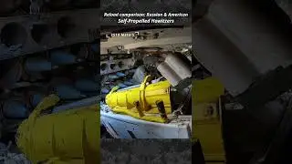Reload comparison - Russian vs American self-propelled howitzer