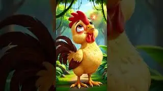 Clever Chicken vs Three Dogs 🐔🐕 | Jungle Adventure | Kids Moral Story #সকালবেলা #cartoon #dog