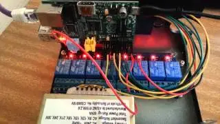 8 opto-isolated relays and Raspberry pi