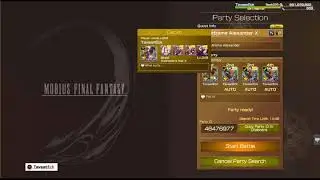 MobiusFF - Extreme Alexander MP (Cosmic Traveler & Griever)