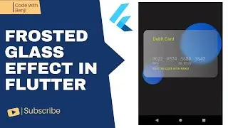 Frosted Glass Effect In Flutter