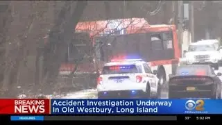 Accident investigation underway in Old Westbury, Long Island