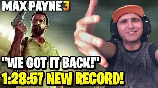 Summit1g Loses The World Record & Takes It BACK within 12 hours in Max Payne 3 Speedruns!