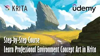 Learn Professional Environment Concept Art in Krita - A Step-by-Step Course
