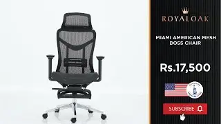 Royaloak | Miami American Mesh Boss Chair