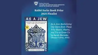 Sacks Book Prize - Sarah Hurwitz - As a Jew