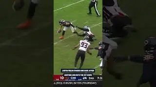 Best QB runs: Justin Fields evades one sack after another and gets the 1st down