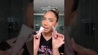 New Dior Rosy Glow Blush Stick: 001 Pink + Lip Glow Butter Gloss Bomb: 101 Glazed Pink #blush #dior