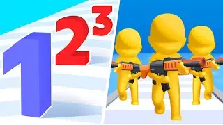 Number Master🆚 Gun Clash 3D🌻🧿🌺New Levels Walkthrough Gameplay 2009
