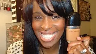 NEW MARC JACOBS GENIUS GEL FOUNDATION | 1ST IMPRESSION | FULL DEMO @MarcJacobsIntl #MarcJacobs