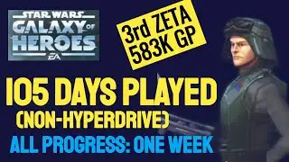 SWGOH Darth Loquitur ACCOUNT UPDATE #16: 105 days, let's play!
