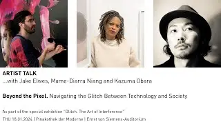 Artist Talk with Jake Elwes, Mame DIarra Niang and Kazuma Obara