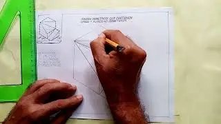 DIBUJO TÉCNICO BASICO - ISOMETRICOS - LINEAS Y SUPERFICIES OBLICUAS
