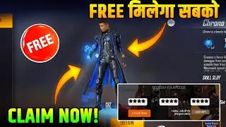 How To Get Free Chrono Character In Free Fire | Free CR7 Character Redeem Code |Get Chrono Character