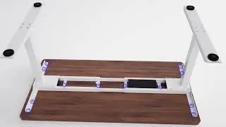 New Inland Motorized Module Gaming Desk Installation video 2023
