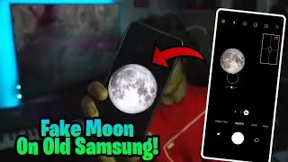I Tried Samsung's Fake Moon Photo In Old Samsung (Galaxy S20)