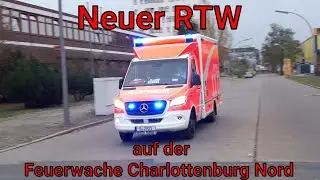 [Neufahrzeug] [Erstmalig] RTW-3600/1 || Berliner Feuerwehr || Feuerwache Charlottenburg Nord/Fw-3600