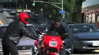 Rush Hour- Motorcycle scene
