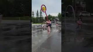 Buckets of water dumping on us