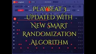 Playbeat 3 - UPDATED - New SMART Randomization Algorithm & Ableton Link - iOS Tutorial