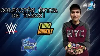 COLECCIÓN ÉPICA DE TAZOS! WWE Y FUNKY PUNKY! 🔥 | Parte #1