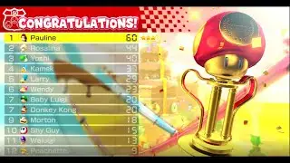Mario Kart 8 Deluxe - Mushcoom Cup 150cc 3 Star Rank (HIGH UP IN THE SKY!)