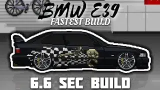 WORLD FASTEST DRAG CAR BUILD IN PIXEL CAR RACER BMW E39 BUILD / 6.6 SEC