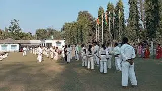 Karate Belt Exam is organized by Azad Hind Yoga Karate || Fight Training || #karate #fighting