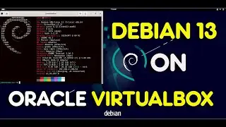 Install Debian 13 on Oracle VirtualBox 7.1 with custom disk partitions