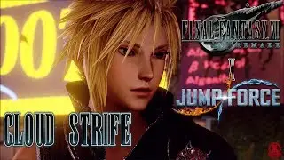 JUMP FORCE - Cloud Strife (FFVII) Vs Shishio Gameplay [1080p 60fps]