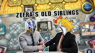 Zefra and His Cancerous Brother Sattelarknight Yugioh Master Duel