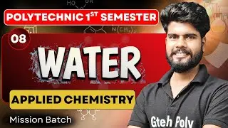 Water U-02 P-08 | BTEUP 2025-26 | Applied Chemistry By Aman Sir