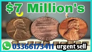 🔴DO YOU HAVE THESE TOP 4 ULTRA LINCOLN PENNIES RARE  One cent WORTH OVER $7 millions #PENNIES