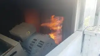 Servicing a make up air unit