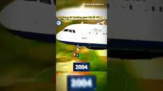 जब Plane का landing gear fail हो गया😭