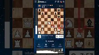 PUNISHED FOR NOT BEING CAUTIOUS!!!#magnuscarlsen #blitz #brilliant #chess #chessgame #checkmate