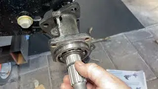 356 Porsche Restoration axle seal