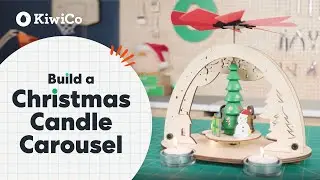 How to Build Your Own Christmas Candle Carousel | KiwiCo
