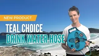 Teal Choice Drink Water Hose - New Product by Flat Out