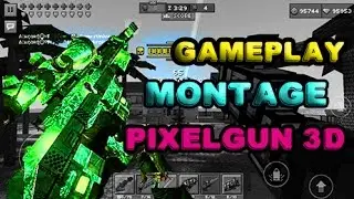 Gameplay MONTAGE - TRICK SHOTS - PIXEL GUN 3D [Alucard PG3D]