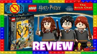 LEGO Harry Potter Hufflepuff House Banner REVIEW!!!