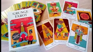 ☀️ Grunge Tarot (Unboxing & Reading) 🎸 Tarot Deck von Francesca Matteoni und Andrea Moresco