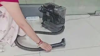 A very useful fabric cleaning machine that can clean carpets, sofas, mattresses, range hoods