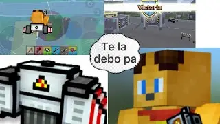 👉Gano en battle royal gracias al jetpack 😎 / Pixel Gun