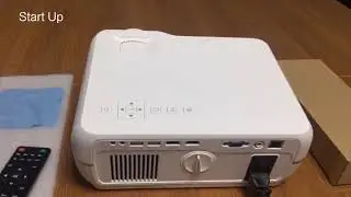 720P HD Android Wireless Smart Home Theater Projector!