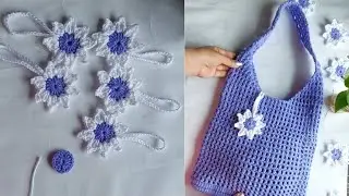 How to make a crochet bag charm|crochet bag charm for beginners| #diy #crochetpatterns #craft 