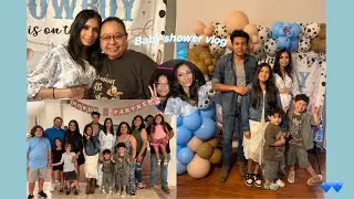 Rodeo Baby Shower Vlog!!!